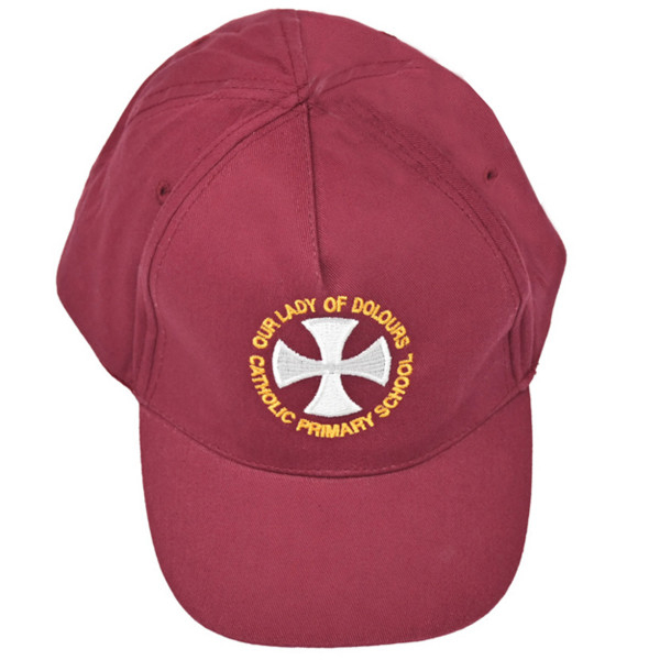 Our Lady of Dolours Summer Cap (Maroon)