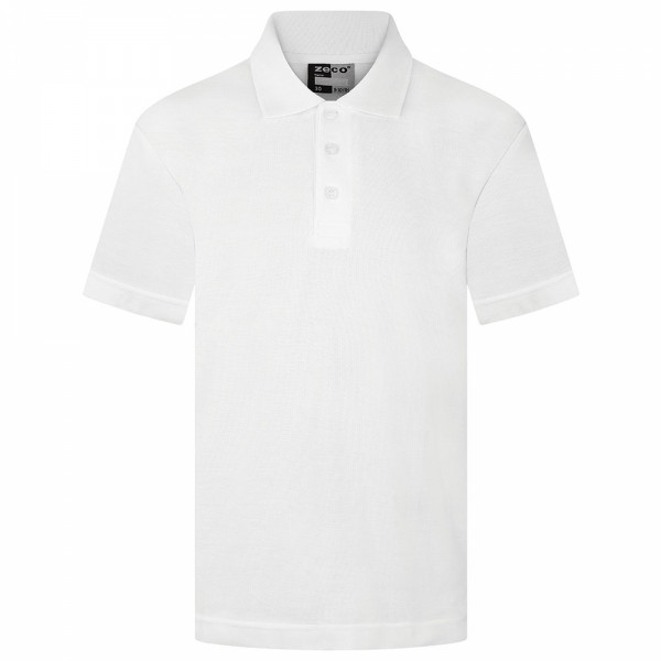 Plain PE polo (white)