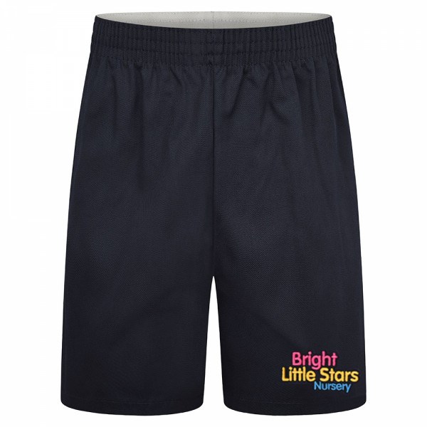 Bright Little Stars Summer Cotton Shorts (Option 2/Navy)