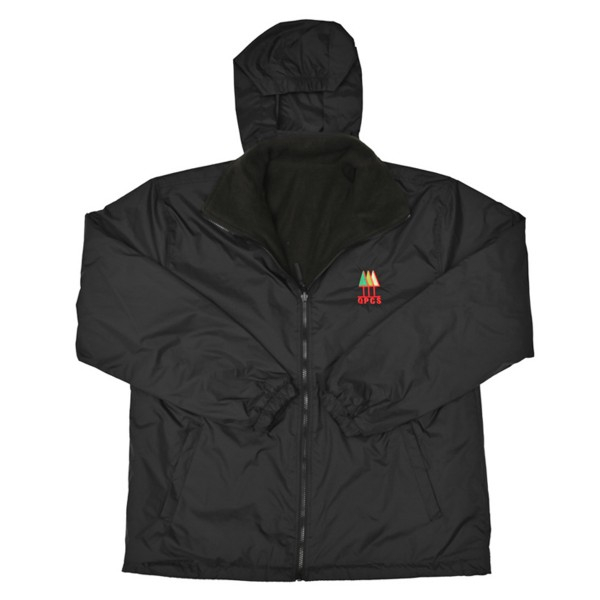QPCS Waterproof Polar Fleece Jacket (Black)