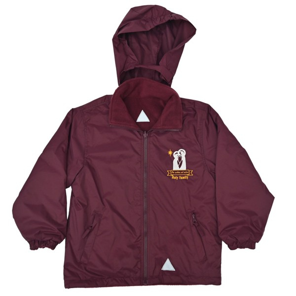 Holy Family Waterproof Fleece (Maroon)