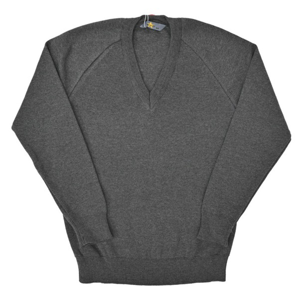 Boys and Girls V-neck Jumper (Select Colour)
