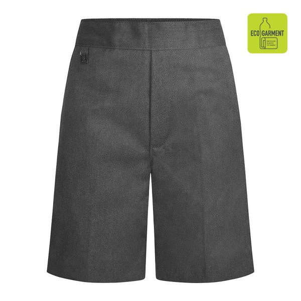 Boys Grey Pull-up Shorts