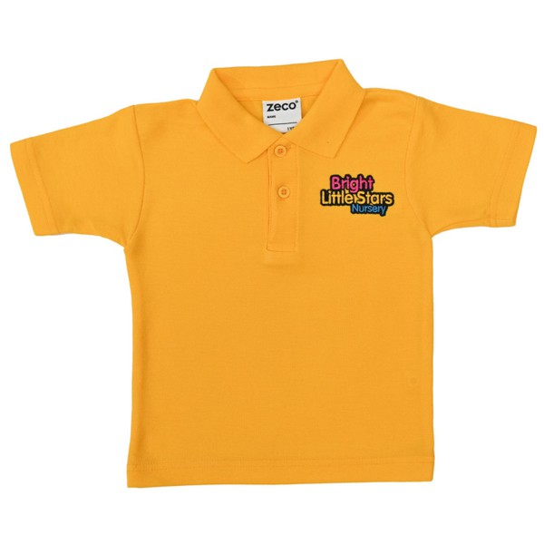 Bright Little Stars COMPULSORY Polo Shirt (Gold)