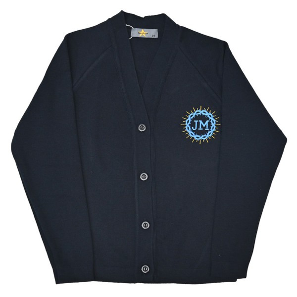 Convent of Jesus & Mary Girl's Cardigan (Navy Blue)
