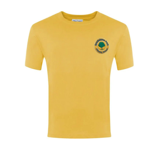 Gladstone Park PE T-shirt (Gold)
