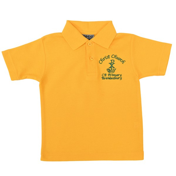 Christ Church Nurs/Rec Polo Shirt (Gold)