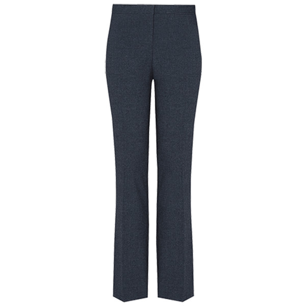 Navy Girls Slim Leg Trousers - DL965