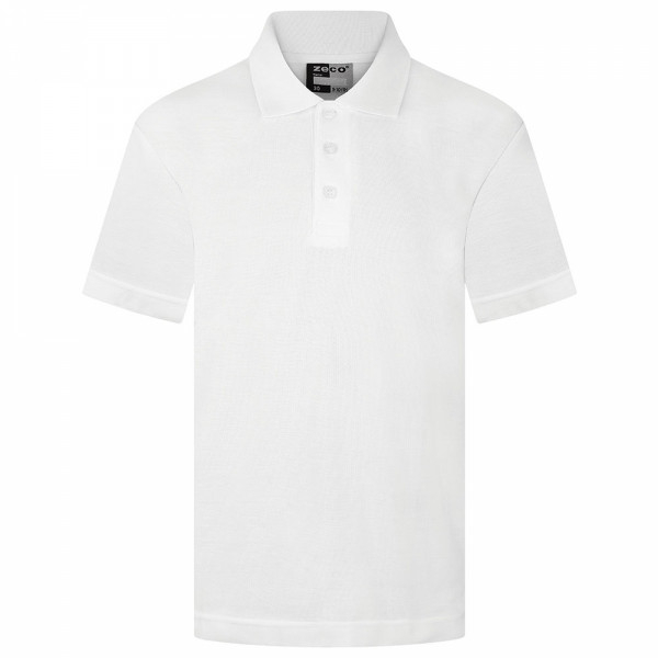 Polo Shirt (White) Reception - Year 2 Only