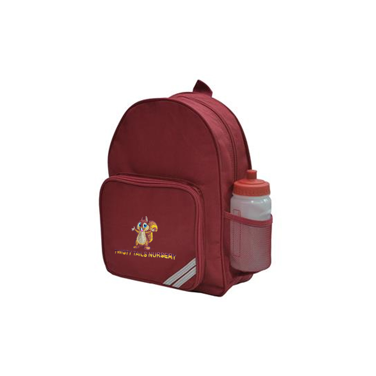 Twisty Tails Backpack (Maroon)