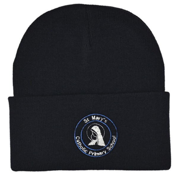 St Mary's (Kilburn) Winter Hat - Navy