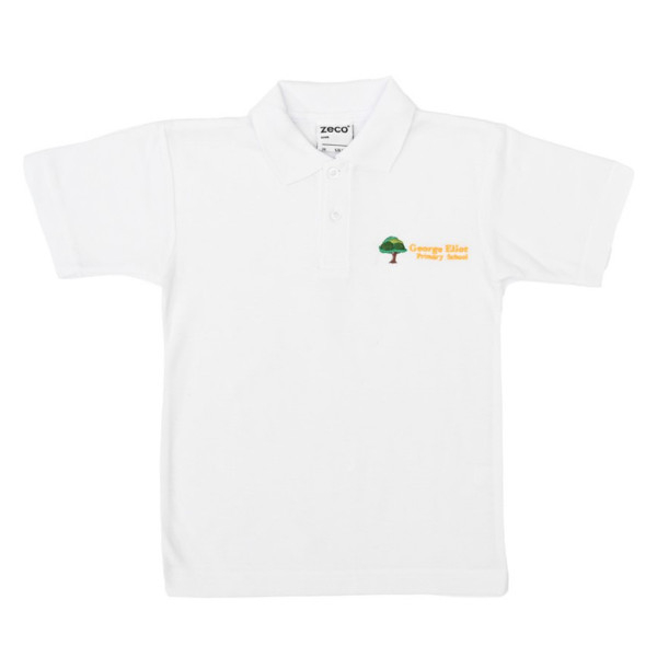 George Eliot Polo Shirt (White/Reception only)
