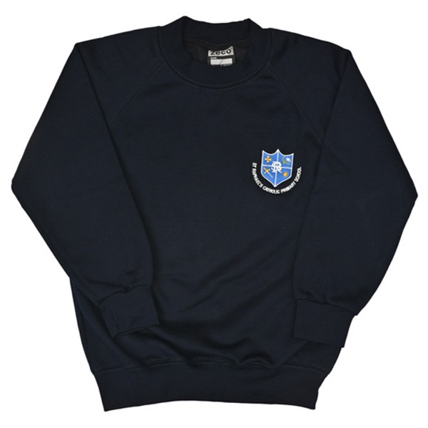 St Raphael's PE Sweatshirt (Navy)