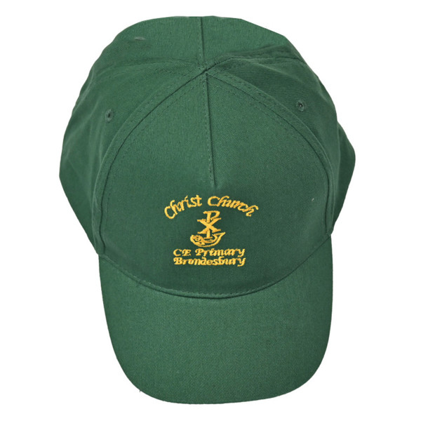 Christ Church Summer Baseball Cap (Bottle Green)