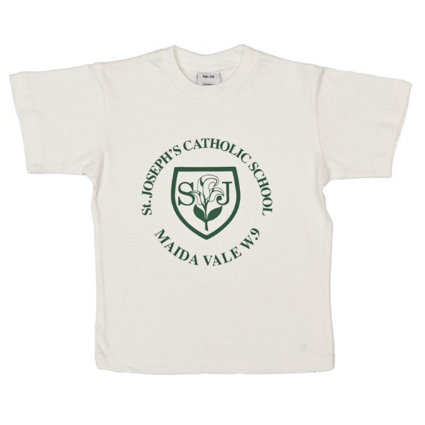 St Joseph's (Maida Vale) PE T-shirt - White