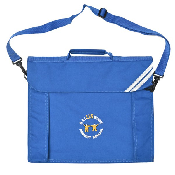 Salusbury Bookbag with strap (Royal Blue)