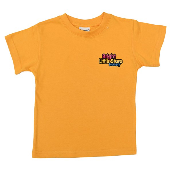Bright Little Stars OPTIONAL Summer T-shirt (Gold)