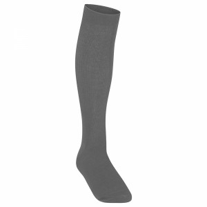 Knee High Charcoal Socks  - Pack of 3