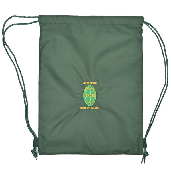 John Keble PE Kit Bag (Bottle Green)
