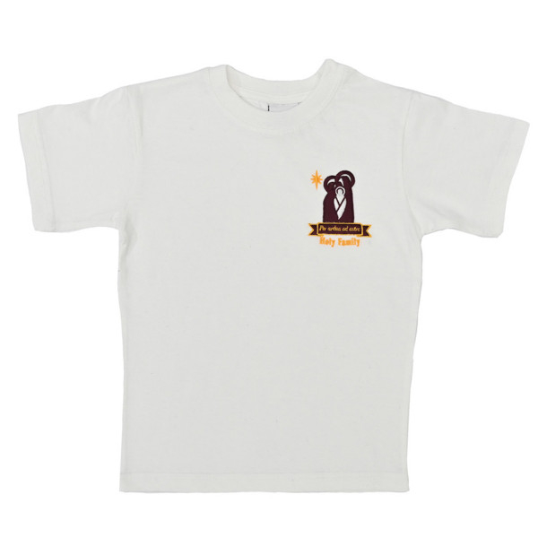 Holy Family PE T-shirt (White) Rec-Year 6