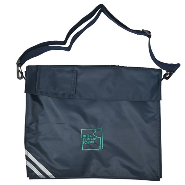 Mora Bookbag with strap (Navy Blue)