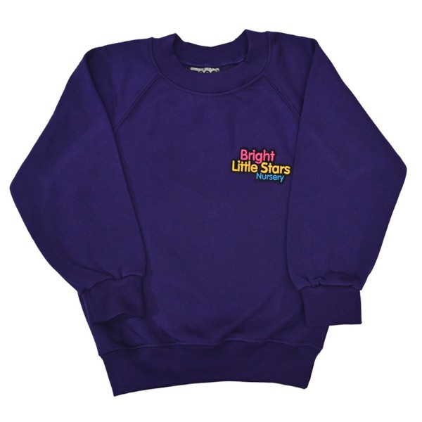 Bright Little Stars COMPULSORY Sweatshirt Option 1 (Purple)