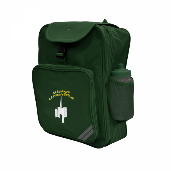 St Saviour's C.E Rucksack - Bottle Green