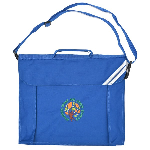 Malorees Infant Bookbag with strap (Royal Blue)
