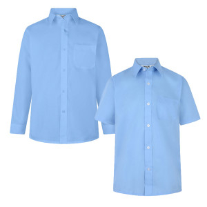 Boys Shirt (Blue LS/SS) - for Years 7 & 8