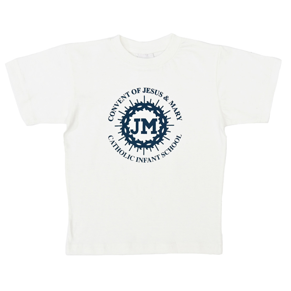 Convent of Jesus & Mary  PE T-shirt (White)