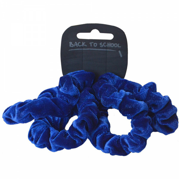 Velvet Hair Scrunchie (Royal)