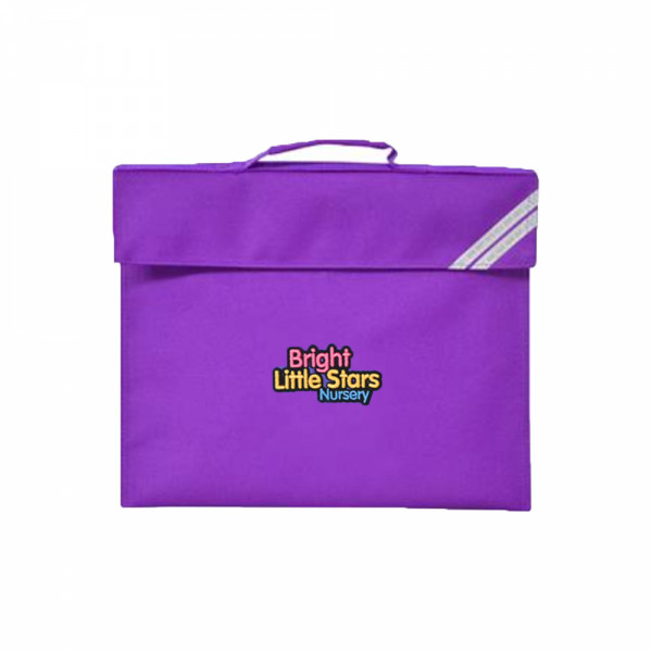 Bright Little Stars  COMPULSORY Option 1 Bookbag (PRBB19 Purple)