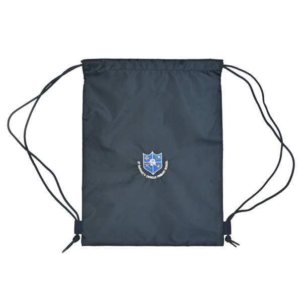 St Raphael's PE Kit Bag (Navy)