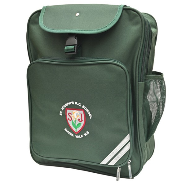 St Joseph's (Maida Vale) Rucksack  - Bottle Green