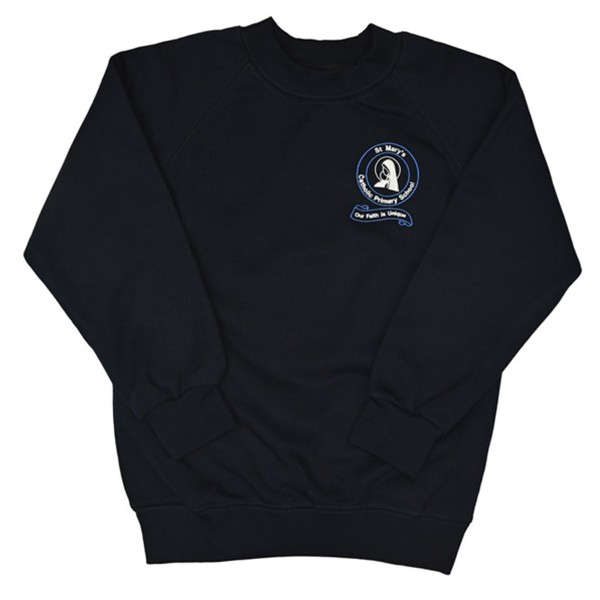 St Mary's (Kilburn) Nursery/Reception/PE Sweatshirt - Navy Blue