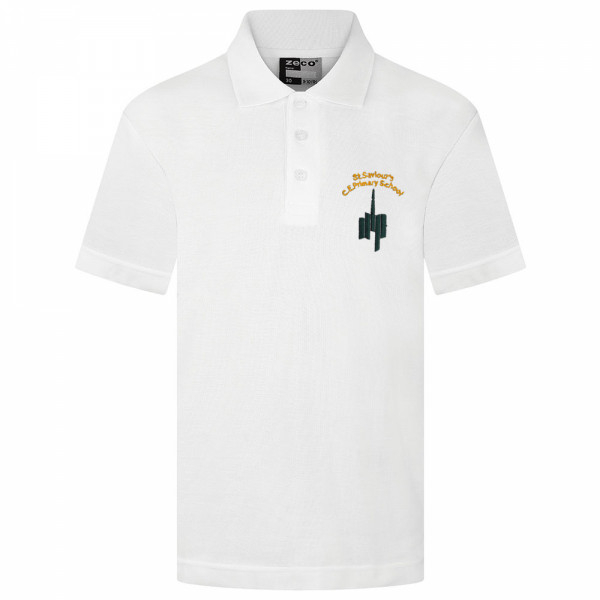 St Saviour's C.E White Polo