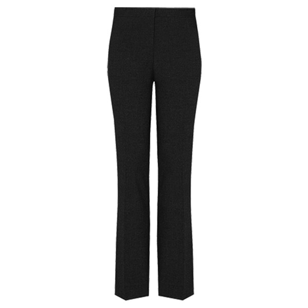 Black Girls Slim Leg Trousers - DL965 - Optional