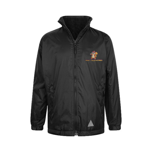 Twisty Tails Staff Waterproof Fleece Jacket - Black (Bann)