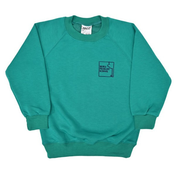 Mora Sweatshirt with Logo (Jade)