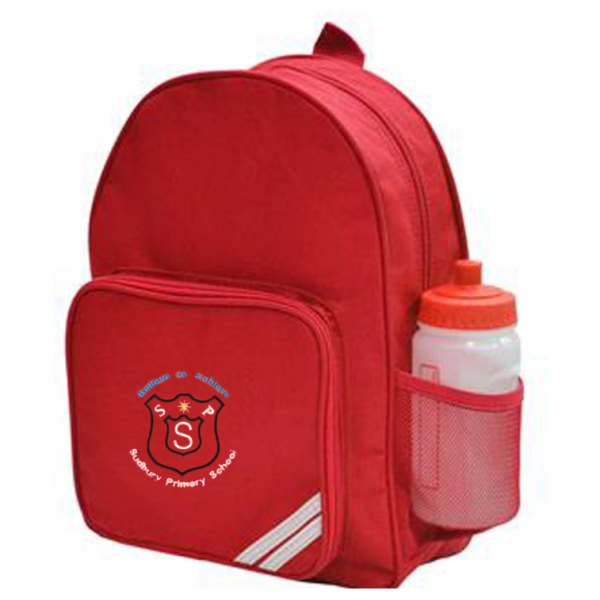 Sudbury Primary Infant Backpack (Red)