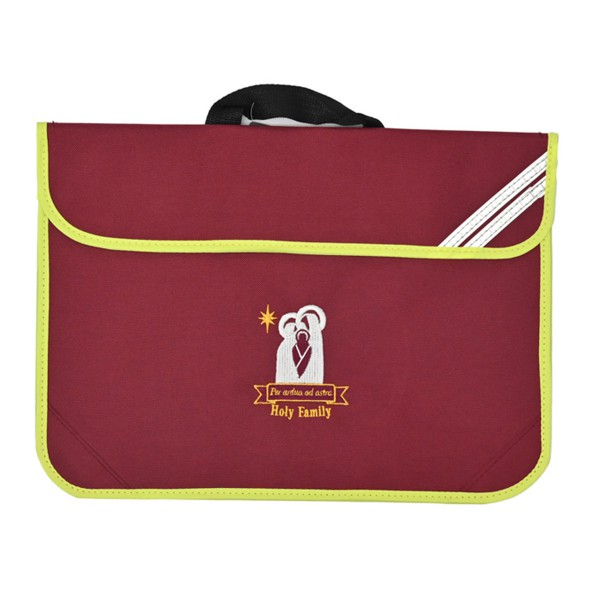 Holy Family Hi-Viz Bookbag (Maroon) Rec-Yr2
