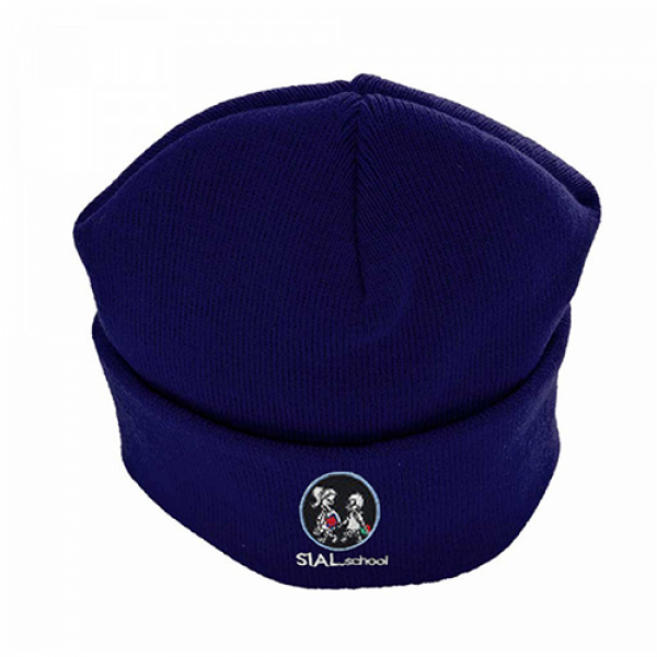 Sial Winter Hat with logo - Navy