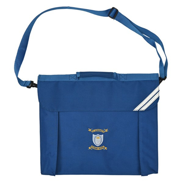 St Edward's Bookbag with strap (Royal Blue)