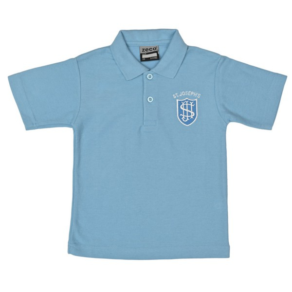 St Joseph's (Hendon) Polo Shirt (Sky Blue)