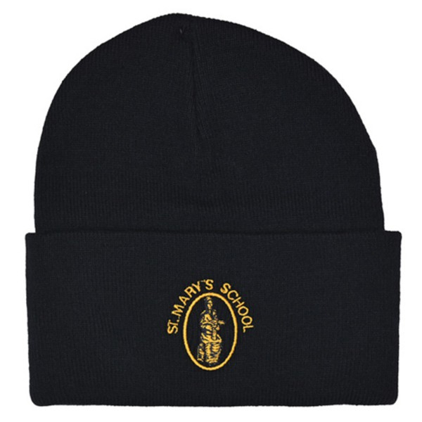 St Mary's C of E (Willesden) Winter Hat  - Navy