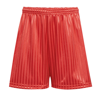 PE Shorts (Red /Shadow stripe)